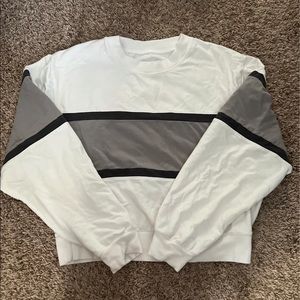 Abercrombie and fitch color block crew neck